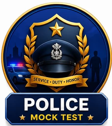 Police mock test logo